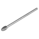 Tungsten Carbide Rotary Burr Extra-Long Oval 10mm
