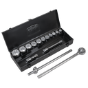 Premier Socket Set 3/4"Sq Drive 12-Point 15pc