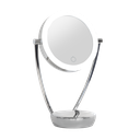 Dellonda Freestanding Double-Sided LED Vanity Mirror 7.5"