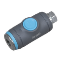 PCL Push-Button Safety Coupling Body Male 1/2"BSPT