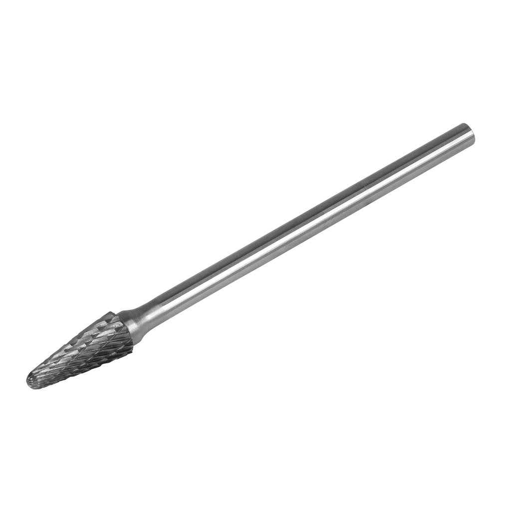 Tungsten Carbide Rotary Burr Extra-Long Conical Ball Nose Ø10mm