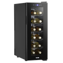 Baridi 12 Bottle Wine Fridge & Cooler - Black