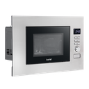 Baridi Integrated Microwave Oven 20L Capacity 900W - Stainless Steel