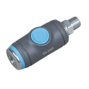 PCL Push-Button Safety Coupling Body Male 1/4"BSPT