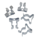 Spring Steel Retention Clip 13-14mm (1/2") Pack of 25