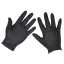 Extra Thick Powder-Free Disposable Nitrile Gloves, X-Large - Pack of 100