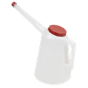 Oil Container with Flexible Spout 3L - Red Lid