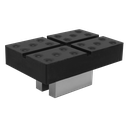 Cross Slotted Rubber Support for Viking Jacking Beams