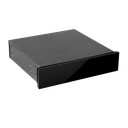 Baridi Integrated Warming Drawer 60cm - Black