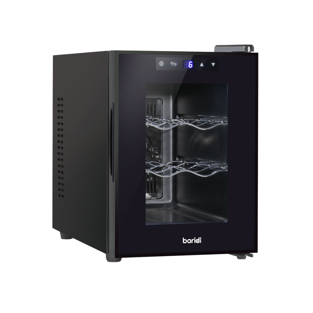 Baridi 6 Bottle Tabletop Wine Fridge & Cooler