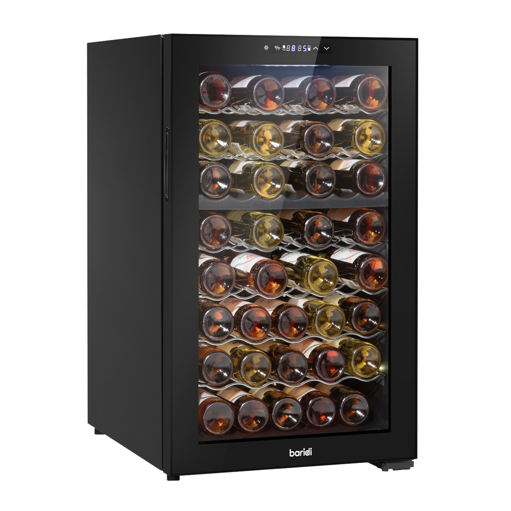 Baridi 52 Bottle Dual Zone Wine Fridge & Cooler