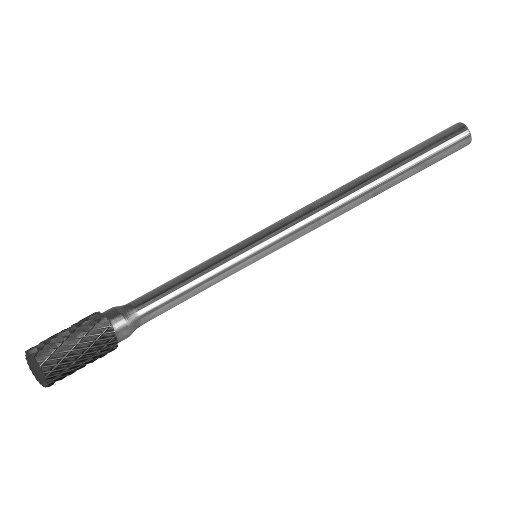 Tungsten Carbide Rotary Burr Extra-Long Cylindrical Front End Cut 10mm