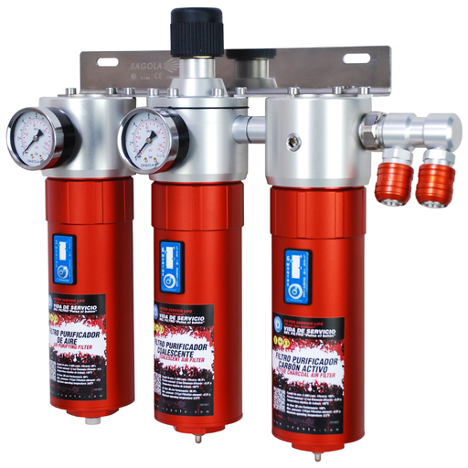 [10730308] Sagola 5300X Air Regulator Filter – 3 Stage  