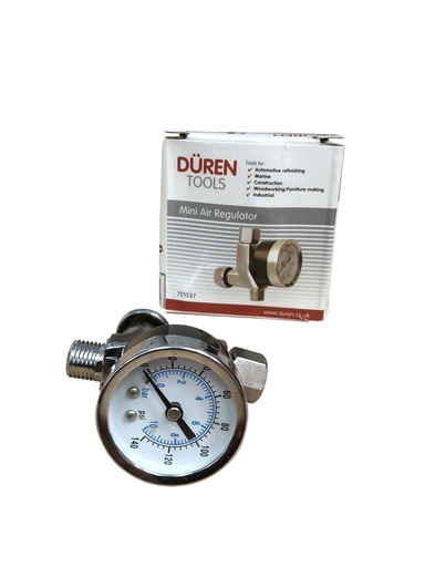 [721237] Mini air regulator for spray guns. 1/4bsp thread