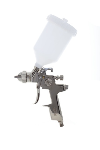 [AB-17G1.4] Gravity feed HVLP spray gun with 600cc pot suitable for waterbased & solvent paints
