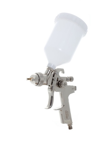 [AB-17G2.5] Gravity feed HVLP spray gun with 600cc pot suitable for waterbased & solvent paints