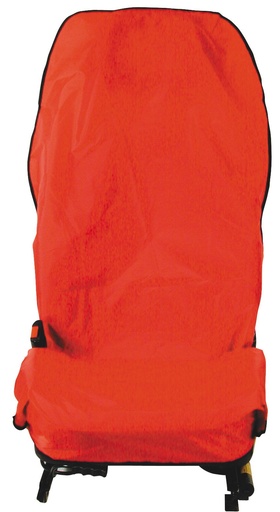 [FMT007/R] Nylon car seat cover. Washable and heavy duty. 750mmx 1380 x 5mm. Colour red