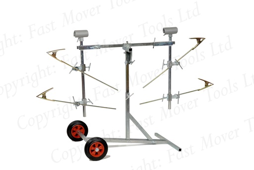 [FMT1650] Sprayers mobile bumper spraying stand, fully adjustable & rotating