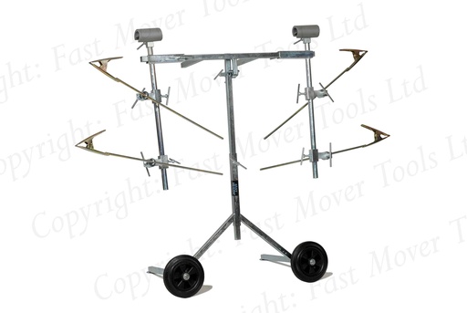 [FMT1750] Sprayers mobile bumper spraying stand, fully adjustable & rotating
