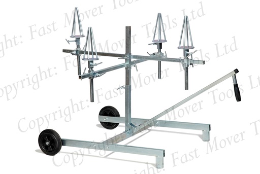 [FMT1800] Sprayers alloy wheel painting stand. Will take 4 large alloy wheels. Fully adjustable and spinning