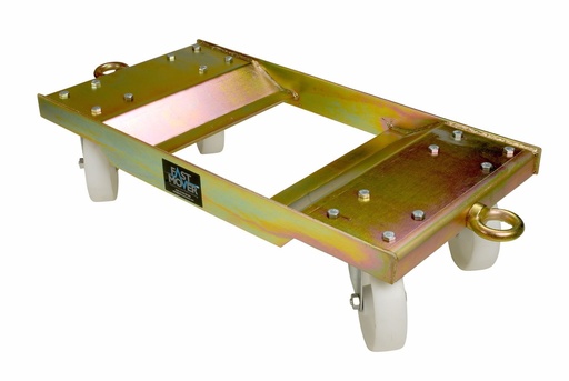 [FMT300] Vehicle wheel skates. Fitted with 125mm swivel casters. 1800kg capacity per pair.