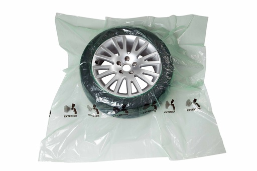 [FMT3360] Sprayers disposable  alloy wheel masking covers. Elasticated fitment. 20 masks per pack
