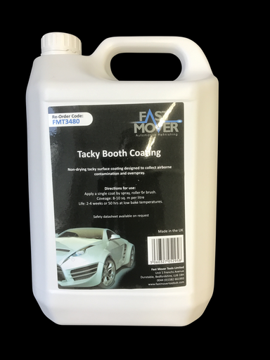 [FMT3480] Spray booth surface tacky coating. 5 ltrs.