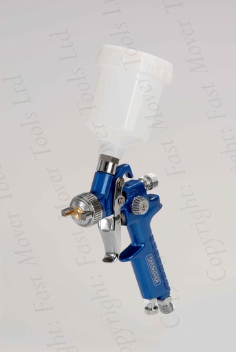 [FMT36001.0] HVLP gravity feed spray gun with 125ml paint pot. 1.0mm aircap