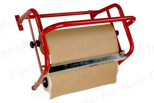 [FMT4000] Masking paper dispenser with tape applicator. 450mm wide. Wall mounted