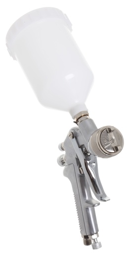 [FMT4001G1.7] Conventional gravity feed spray gun with 600ml paint pot. 1.7mm aircap