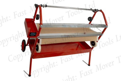 [FMT4300] Mobile  masking paper dispenser with tape applicator. 900mm wide. Takes 2 rolls of paper.