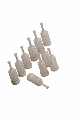 [FMT4303] Gravity feed spray gun pot filter. 10 filters per pack