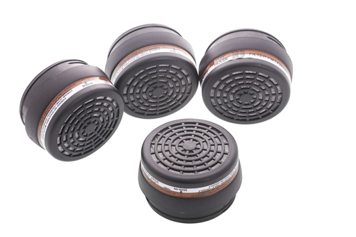 [FMT4348] Replacement A1P2 cartridges for FMT4351 face mask. 4 cartridges per pack
