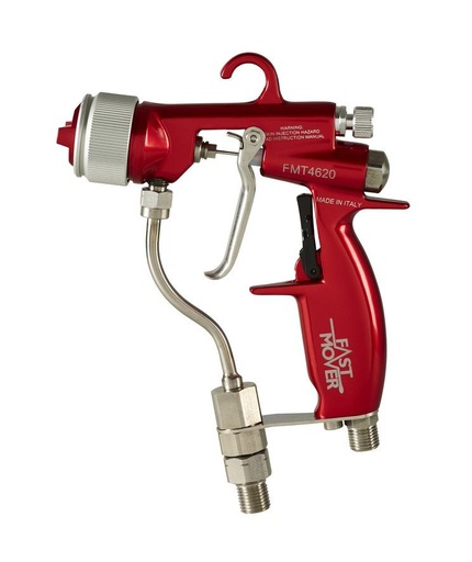 [FMT4620] Air assisted airless spray gun. Max pressure 200BAR. Fitted with 411 tip