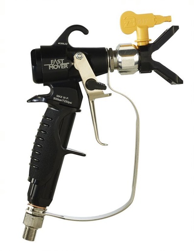[FMT4710] Airless spray gun. Max pressure 500BAR. 2 finger trigger