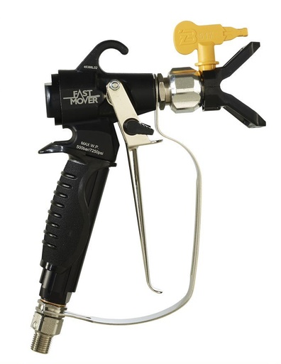 [FMT4720] Airless spray gun. Max pressure 500BAR. 4 finger trigger