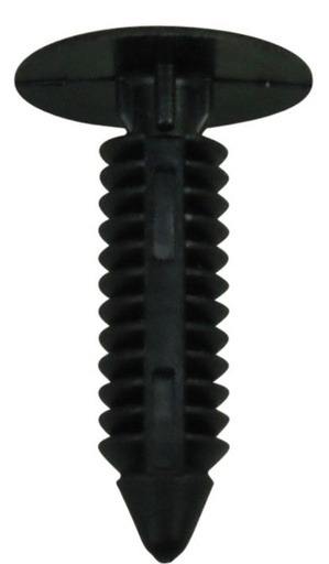 [FMT50106] Trim Clip Blk Fir Tree to fit 8mm Hole. PK 10