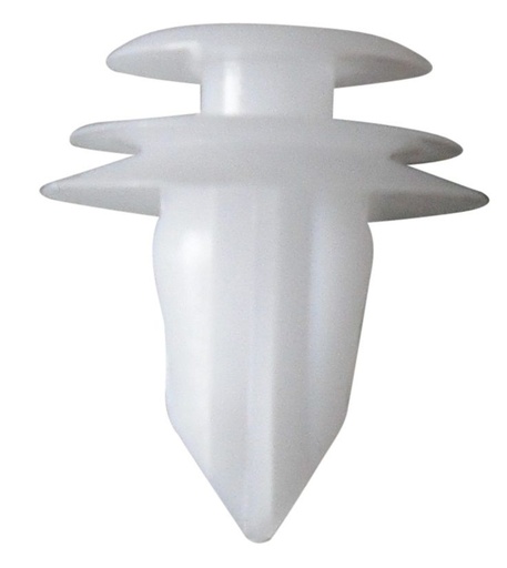 [FMT50112] Trim Clip. Wte Panel Clip to fit 9.0mm Hole. PK 10