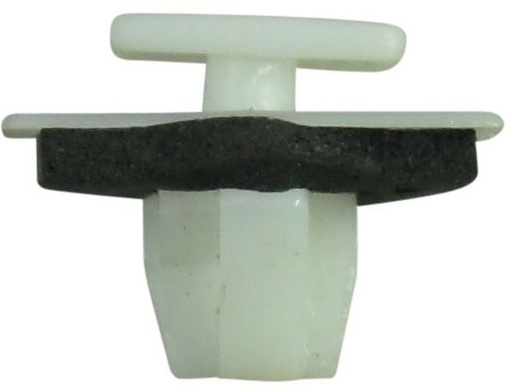 [FMT50115] Trim Clip Wht Moulding Clip to fit 12mm Hole.PK 10