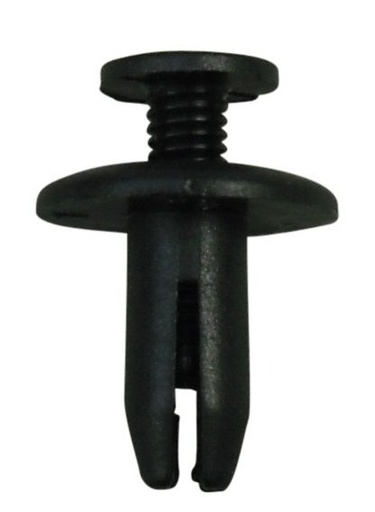 [FMT50120] Trim Clip Black Screw Rivet to fir 6mm Hole. PK 10