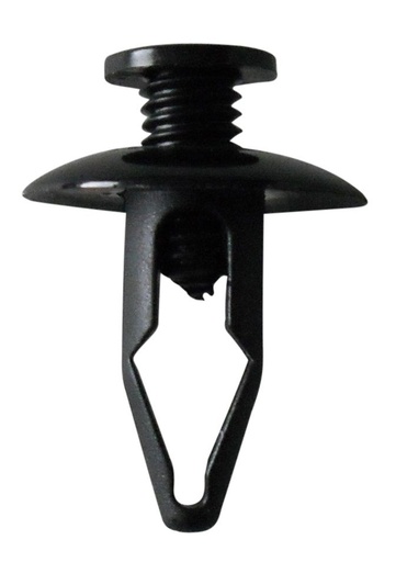 [FMT50123] Trim Clip Black Screw Rivet to fit 8mm Hole. PK 10