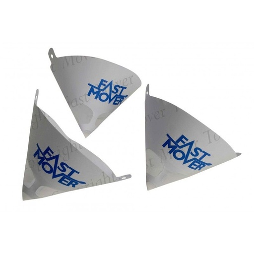 [FMT5250] Paper paint strainer with nylon mesh. Suitable for water & solvent based paints. 250micron mesh. 250 strainers per dispenser box