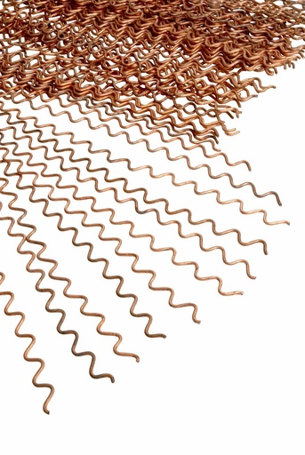 [FMT5416] Dent puller wavy wire. 250mm long. 100 lengths per pack