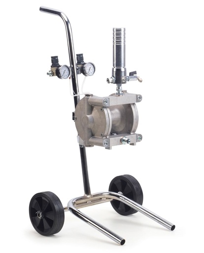 [FMT6028] Double diaphragm pump kit with gun and hoses. 24ltrs free flow