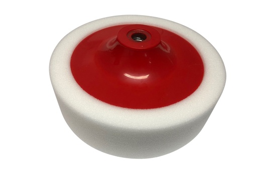 [FMT6032] Hard white compounding pad. 150mm with M14 thread