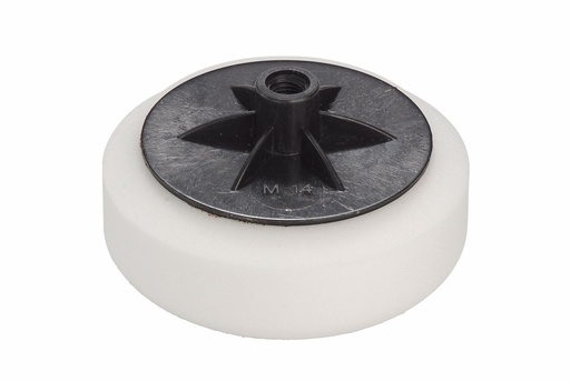 [FMT6062] Hard white compounding pad. 150 x 50mm M14 thread