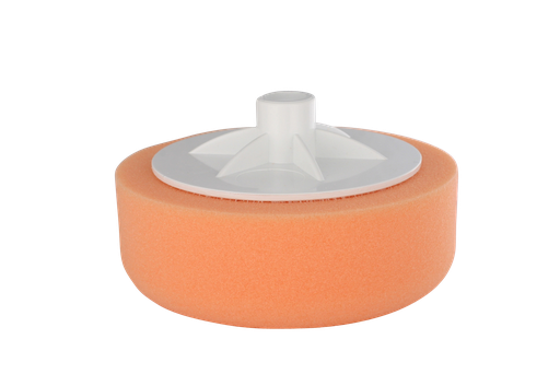 [FMT6064/MAN] Hard orange compounding pad.150 X 50mm M14 thread