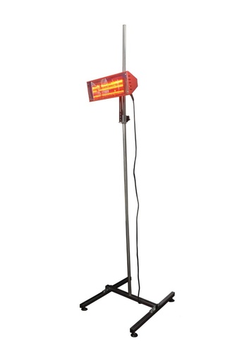 [FMT6810] Infrared paint dryer on a stand with switch. 240volt 1000watt