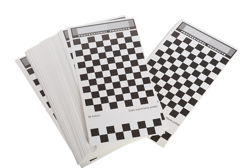 [FMT7600] Card spray out & colour matching cards. 150mm 105mm. 100 cards per pack
