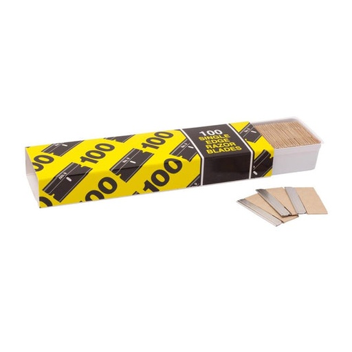 [FMT8030] Metal Single Edge Blades (Pack 100) 